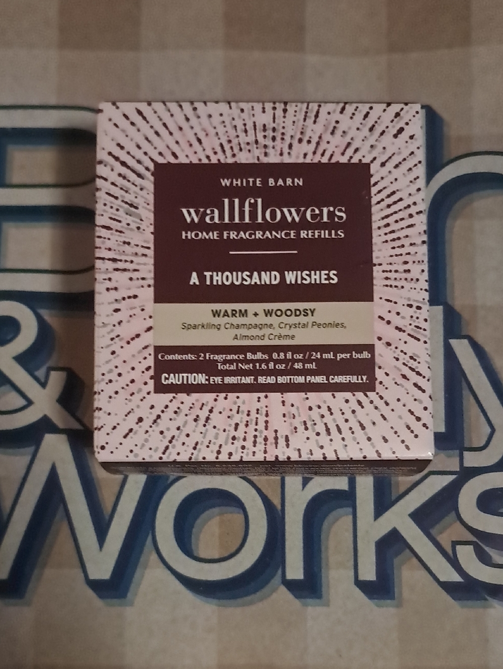 White Barn Wallflowers Home Fragrance Refills – Pink & Burgundy NWT FRESH 😍